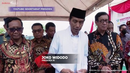 Reaksi Presiden Jokowi Ditanya Media soal Progres RUU Perampasan Aset
