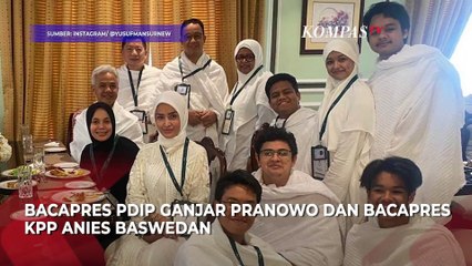 Ganjar Pranowo dan Anies Baswedan Bertemu di Sela Ibadah Haji