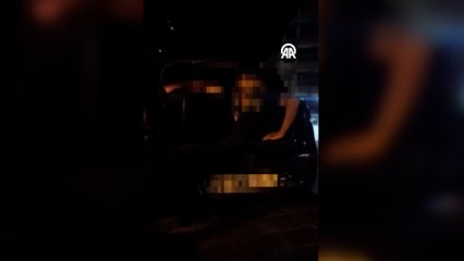 Çekicinin taşıdığı araçta 7 düzensiz göçmen yakalandı