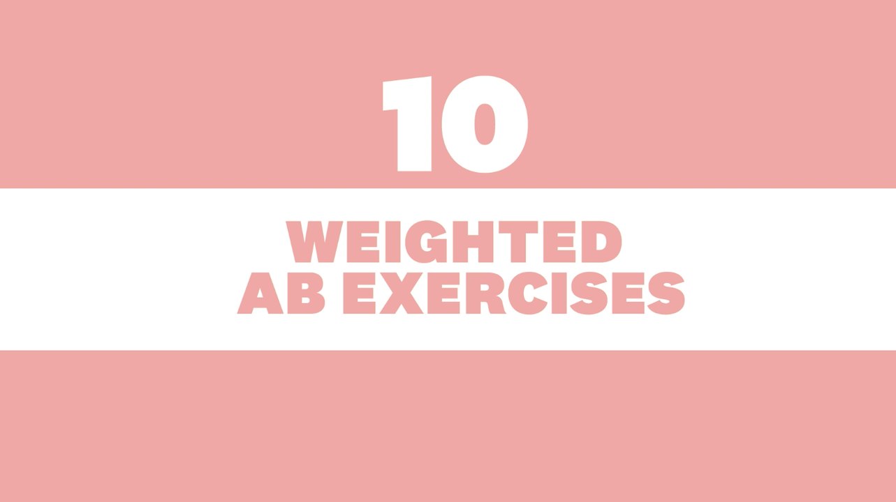 10 Best Ab Exercises for Women Using Weights - video Dailymotion