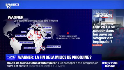 Que va-t-il se passer dans les pays où Wagner est impliquée ? BFMTV répond à vos questions