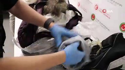 İstanbul Havalimanı’nda 93 kilo insan saçı ele geçirildi
