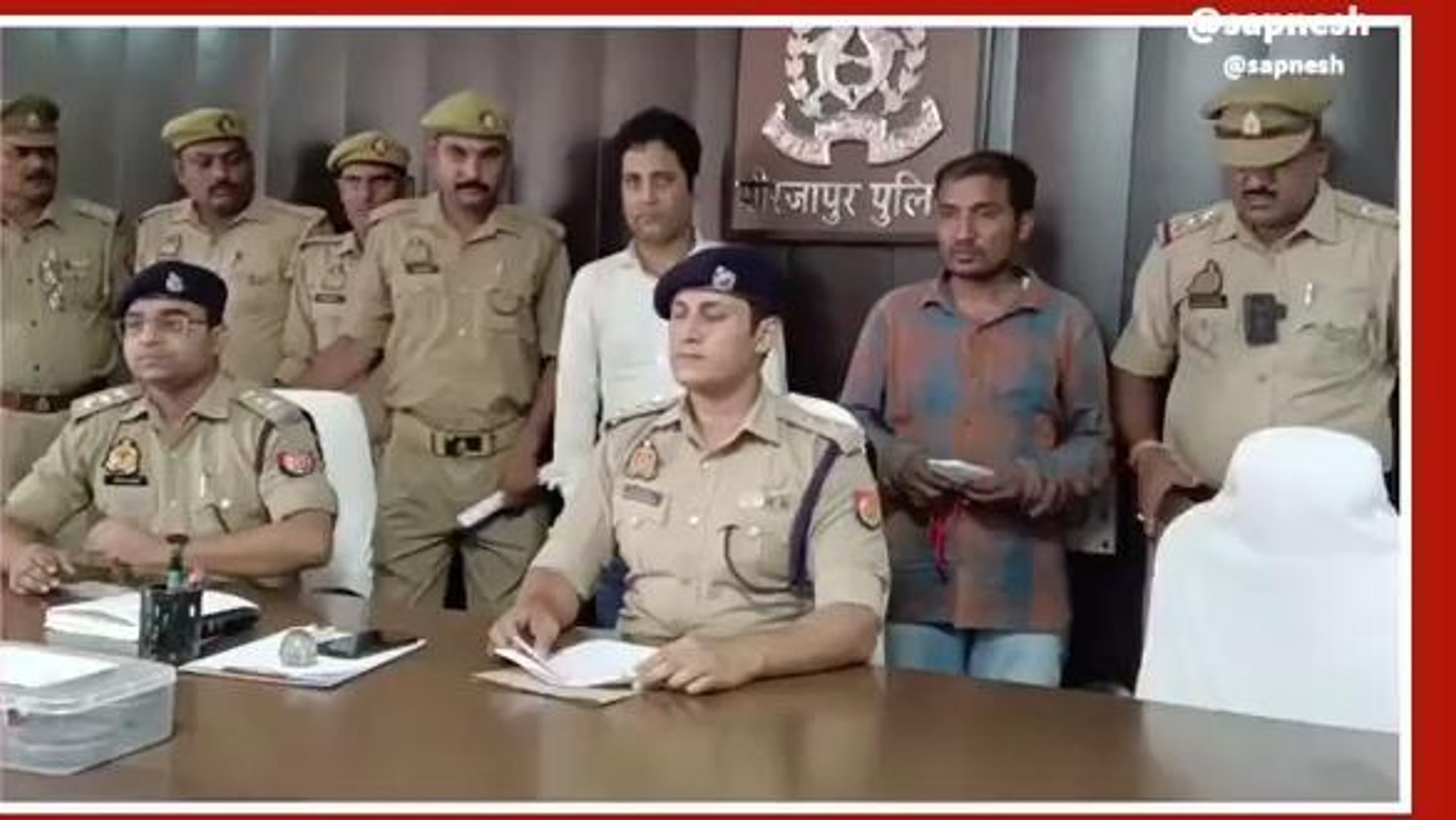 ⁣मिर्ज़ापुर: दो शातिर बदमाश गिरफ्तार, एसपी की बात सुन हिल जायेगा दिमाग