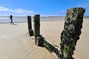 Littlehampton Beach in the sun, June 2023