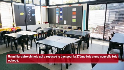 Il repasse le bac pour la 27ème fois et le rate encore...