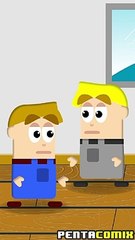 Questo mal di pancia non ci voleva - Pentacomix #shorts #shortvideo #battute #barzellette #freddure