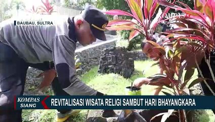 Sambut Hari Bhayangkara ke-77, Polres Baubau Merevitalisasi Wisata Religi dan Cagar Budaya