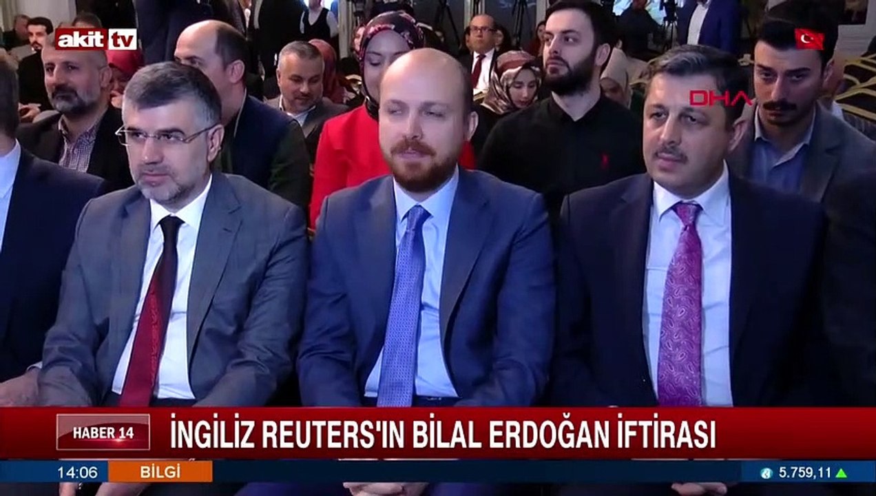 İngiliz Reuters'ın Bilal Erdoğan iftirası