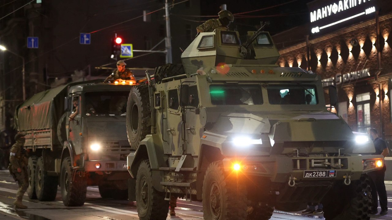 Wagner-Söldner übergeben offenbar 'schweres' Militärgerät