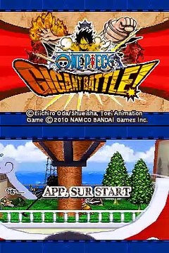One Piece: Gigant Battle! online multiplayer - nds