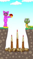 TOP 3 Animations About Huggy Wuggy and Kissy Missy _  #shorts #animation #story