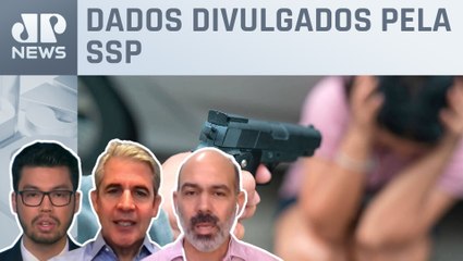 Cai número de homicídios, latrocínios e roubos em SP; Schelp, d'Avila e Kobayashi analisam