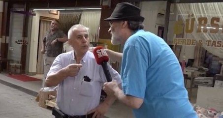 Pazar fiyatları hakkında konuşan vatandaş: Her şey süper, hiç olmazsa teröristler gelmedi