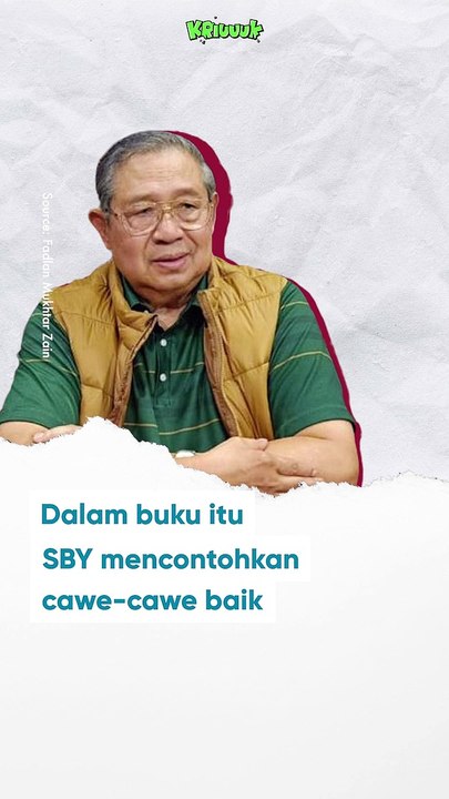 SBY Komentari Cawe-cawe Presiden Jokowi