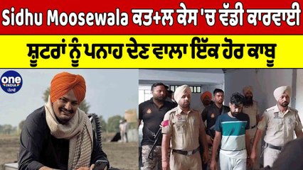 Sidhu Moosewala ਕਤ+ਲ ਕੇਸ 'ਚ ਵੱਡੀ ਕਾਰਵਾਈ, ਸ਼ੂਟਰਾਂ ਨੂੰ ਪਨਾਹ ਦੇਣ ਵਾਲਾ ਇੱਕ ਹੋਰ ਕਾਬੂ |OneIndia Punjabi