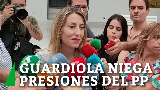 Guardiola niega presiones del PP para llegar a acuerdo con Vox