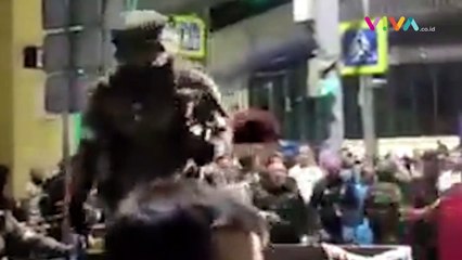 Momen Perpisahan Warga Rostov dan Pasukan Wagner