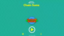 Chain Sums Walkthrough