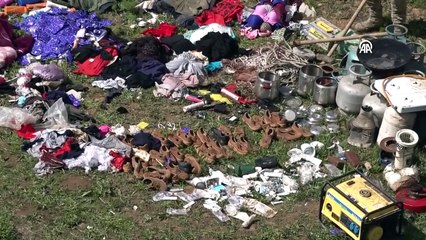 Qu'est-ce qui est sorti ! Les commandos ont débarrassé les 'Karataş Pits' à Van des terroristes