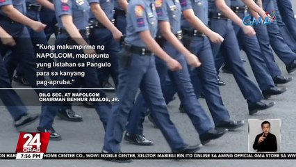 Balasahan sa PNP, kailangan munang dumaan sa tamang proseso — Sec. Abalos | 24 Oras