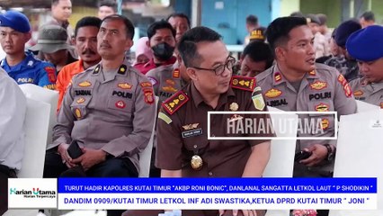 Penanaman mangrove secara nasional di kabupaten kutai timur