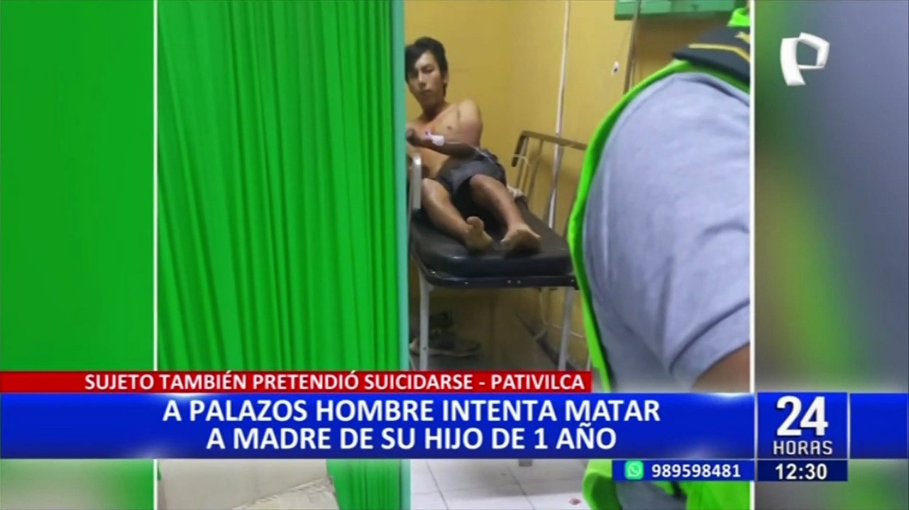 Mujer es atacada con pala por el padre de su hijo: "me dijo que me va a matar"
