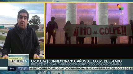 Uruguay recuerda el 50 aniversario del golpe de Estado