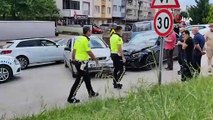 İnegölspor Başkanı Osman Sevim kaza yaptı