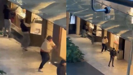 Video: visitantes de un centro comercial graban el robo a una joyería de lujo en México
