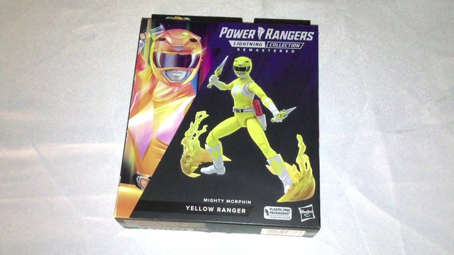 Power Rangers Lightning Collection Mighty Morphin Yellow Remastered Unboxing & Review