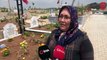 Adana'da mezarlıkta buruk bayramlaşma: Kabirlerin başına bayram şekeri bıraktılar