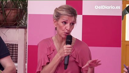 Yolanda Díaz: "El PP está incorporando residuos radioactivos a sus gobiernos"
