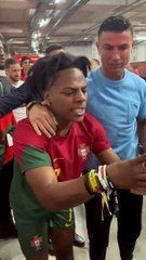 Speed realiza sonho e conhece Cr7 pessoalmente