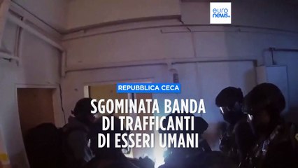 Download Video: Traffico di migranti, dalla Turchia all'Europa: 14 arresti in Repubblica Ceca