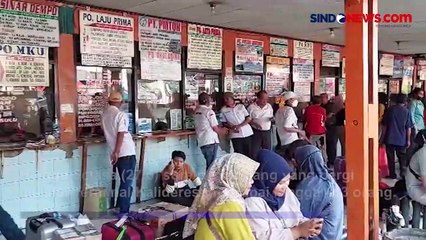 Ratusan Perantau Sambut Cuti Bersama Iduladha, Tinggalkan Jakarta via Terminal Kalideres