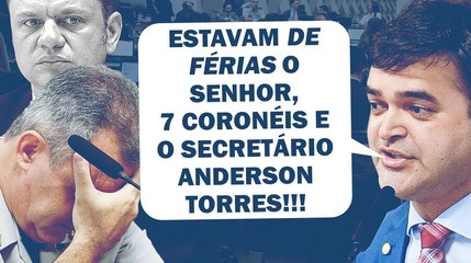 "JUSTAMENTE NO 8 DE JANEIRO, VERDADEIRAS 'FÉRIAS COLETIVAS' NA SEGURANÇA DO DF..." | Cortes 247
