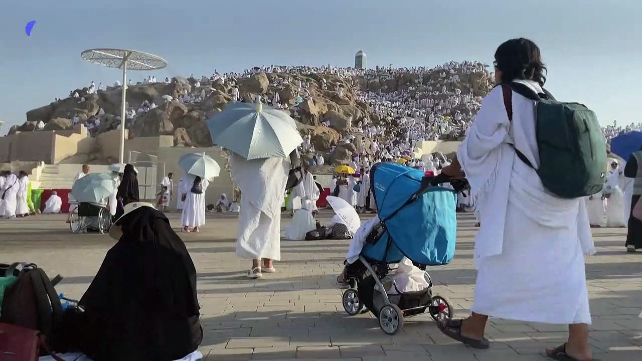 Hadsch-Höhepunkt bei 45 Grad Hitze