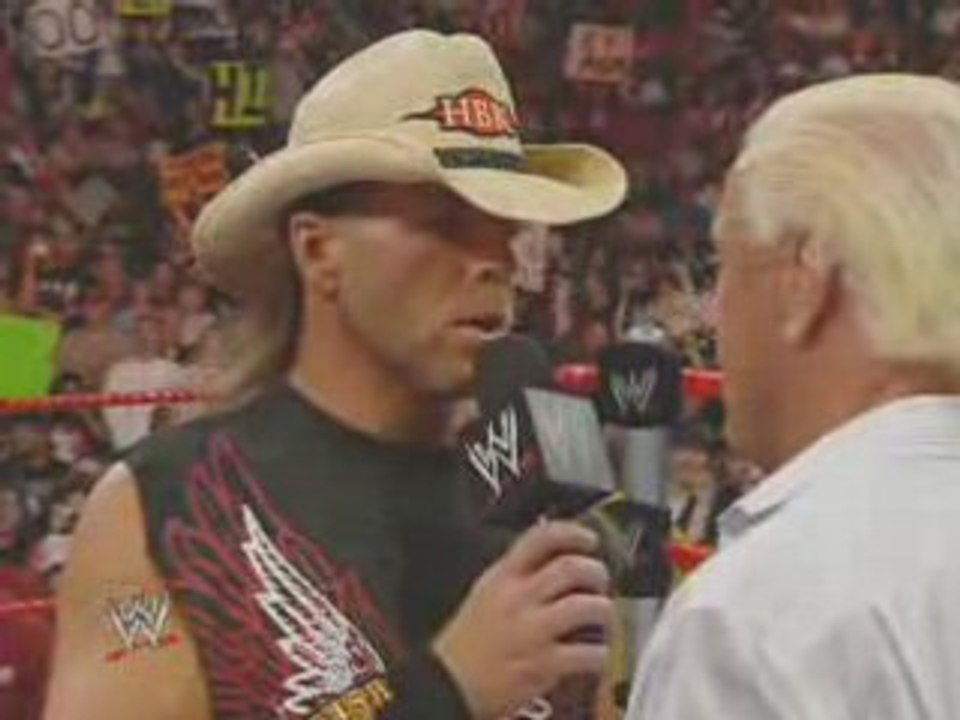 Shawn Michaels promises to put Ric Flair out of his misery