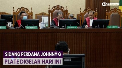 OKEFLASH: Sidang perdana Johnny G, Plate Digelar Hari Ini