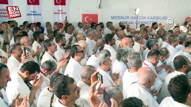 Diyanet İşleri Başkanı Ali Erbaş, Arafat'ta vakfe duası yaptı
