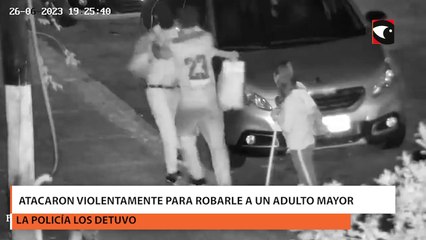 Atacaron violentamente para robarle a un adulto mayor
