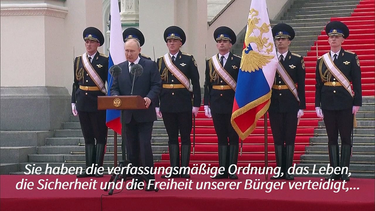 Putin nach Wagner-Aufstand: Soldaten haben 'Bürgerkrieg' verhindert