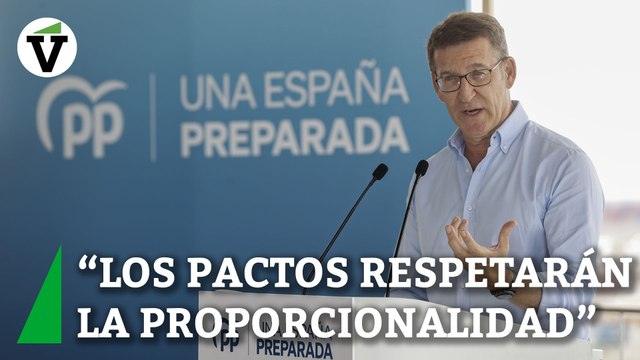 Feijóo avisa a Sánchez que no le servirá meter miedo con Vox tras su pacto Frankenstein