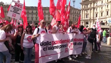 n migliaia in piazza per la sanita', Landini sferza il governo