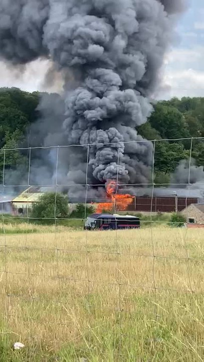 Incendie à Villers-le-Temple