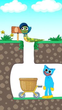 Kissy Missy Punished Greedy Huggy Wuggy _ Funny Animation #shorts #animation #story