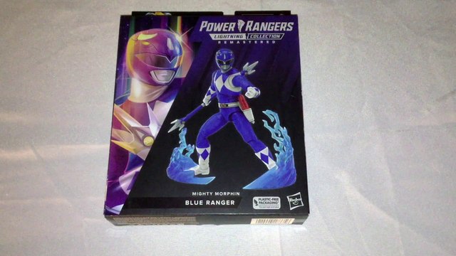 Power Rangers Lightning Collection Mighty Morphin Blue Remastered Unboxing & Review