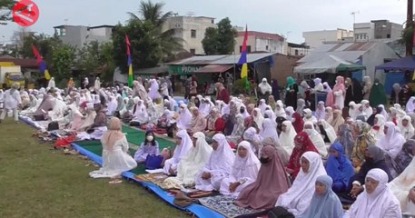 Warga Muhammadiyah Sumut laksanakan Salat Idul Adha di seribu titik
