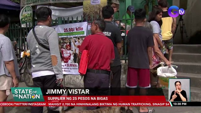 Limitadong supply ng P25/kg na bigas sa Kadiwa Market sa DA, magdamagan pa ring pinilahan | SONA