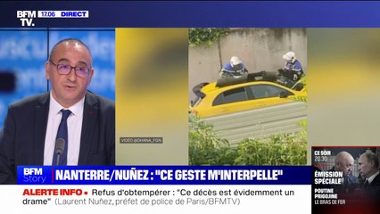 Refus d’obtempérer à Nanterre: "Un dispositif de sécurisation a été mis en place et le restera le temps qu'il faudra sur Nanterre", explique Laurent Nuñez
